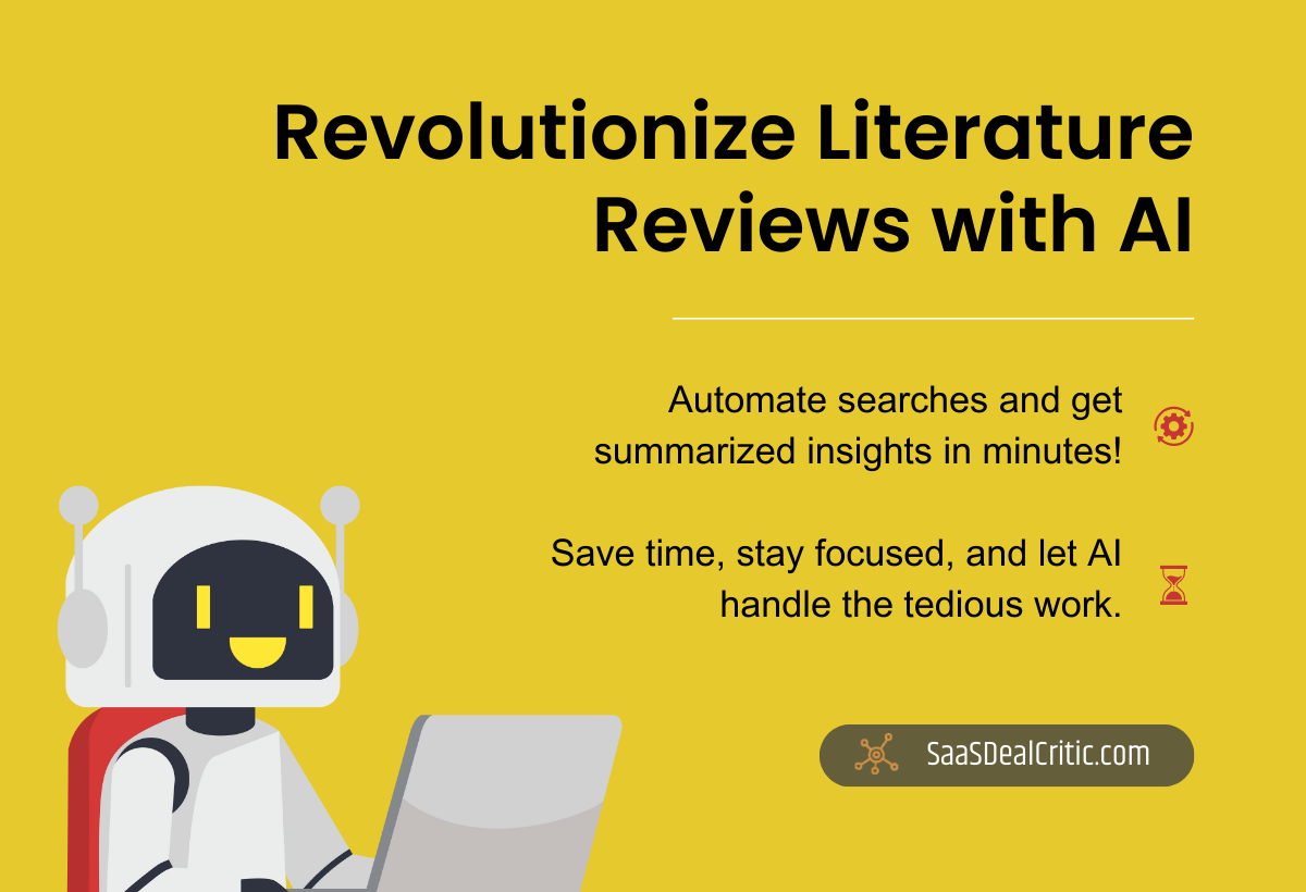 Revolutionize Literature Reviews with AI: Save Time and Stay Focused with Automated Insights